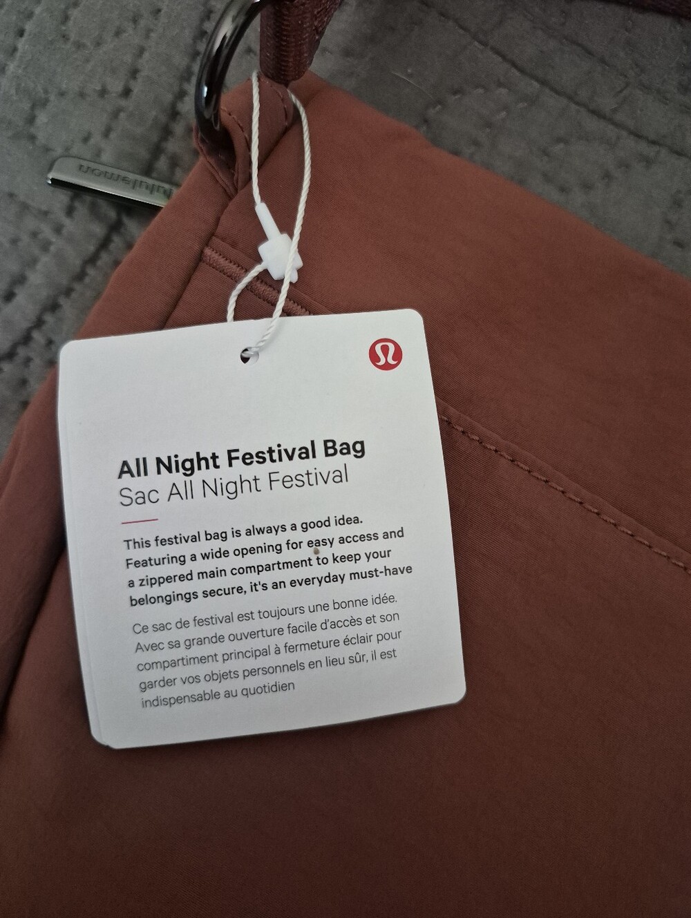 Lululelemon All Night Festival Bag 5L